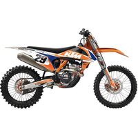 Factory FX EVO 15 Shroud Sticker Kit for KTM 450XCF 2008-2010 (21-01528)