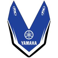 Factory FX Front Fender Sticker for Yamaha YZ250F 2019-2020 (21-30228)
