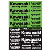 Factory FX OEM Sticker Sheet Kawasaki Racing (22-68132)