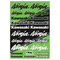Factory FX OEM Sticker Sheet Kawasaki Ninja (22-68134)