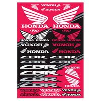 Factory FX OEM Sticker Sheet Sport Bike Honda Kit (22-68334)