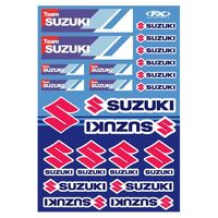 Factory FX OEM Sticker Sheet Suzuki Racing (22-68432)