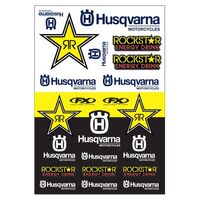 Factory FX OEM Sticker Sheet Husqvarna Racing (22-68632)