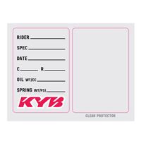 Factory FX Spec Sticker Kayaba Suspension 3 Pack (22-90023)