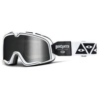 100% Barstow Goggles Bonzorro Mirror Silver Lens