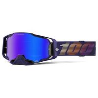 100% Armega Hiper Goggles Agenda Mirror Blue