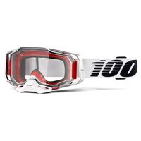 100% Armega Goggles Light Saber Clear Lens