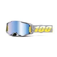 100% Armega Goggles Complex Blue Mirror Lens