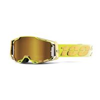 100% Armega Goggles Feelgood Mirror Gold Lens