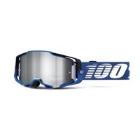 100% Armega Goggles Rockchuck Flash Silver Lens