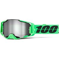 100% Armega Goggles Anza 2-Mirror Silver Lens