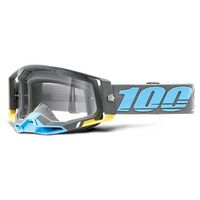 100% Racecraft2 Goggles Trinidad Clear Lens