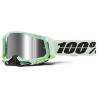 100% Racecraft2 Goggles Palomarmirror Silver Flash