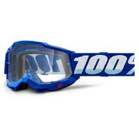100% Accuri 2 Goggles Blue Clear Lens