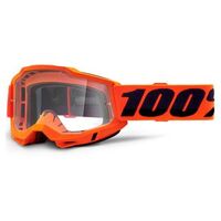 100% Accuri 2 Goggles Orange Clear Lens