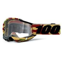 100% Accuri 2 Goggles Camo Clear Lens