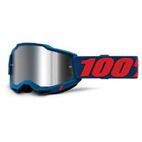 100% Accuri 2 Goggles Odeon Flash Silver Lens