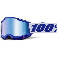 100% ACCURI 2 Goggles Blue - Mirror Blue Lens