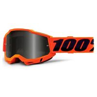 100% Accuri 2 Sand Goggles Orange Smoke Lens
