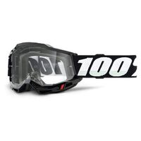 100% Accuri 2 Youth Goggles Black Clear Lens