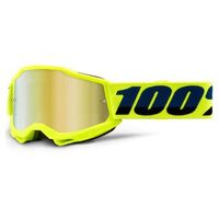 100% Accuri 2 Youth Goggles Yellow Mirror Gold Lens