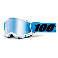 100% Accuri 2 Youth Goggles Novel Mirror Blue Lens