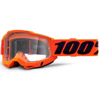 100% Accuri 2 Goggles Orange Clear Lens