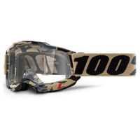 100% Accuri 2 Goggles Tarmac Clear Lens