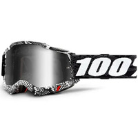 100% Accuri 2 Goggles Cobra Silver Lens