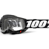 100% Accuri 2 OTG Goggles Black Clear Lens
