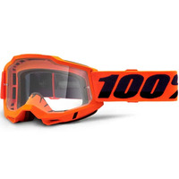 100% Accuri 2 OTG Goggles Orange Clear Lens