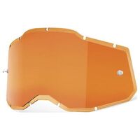 100% Racecraft2, Accuri 2 & Strata2 Injected Persimmon Lens