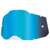 100% Accuri 2 & Strata2 Youth Lens Mirror Blue