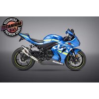 Yoshimura Exhaust Slip On Alpha T for Suzuki GSXR1000 2017-2020 YO-11182MP720