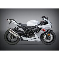 Yoshimura Exhaust Slip On Alpha Sign for Suzuki GSXR600 2011-2019 YO-11600EM520
