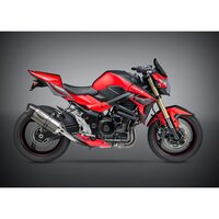 Yoshimura Exhaust Slip On Alpha for Suzuki GSR750 2015-2016 YO-11800EM520