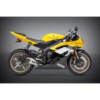 Yoshimura Exhaust Slip On Alpha T for Yamaha YZFR6V 2006-2019 YO-13630BP520