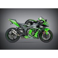 Yoshimura Exhaust Slip On Alpha T for Kawasaki ZX10R 2012-2020 YO-14181BP520