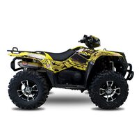 Yoshimura Exhaust Slip On RS-2 for Suzuki KINGQUAD 750 2008-2013 YO-2110610
