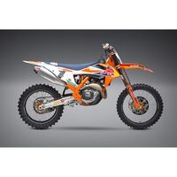 Yoshimura Exhaust Slip On RS-4 for KTM 450SXF FACT ED 2018 YO-264622D320