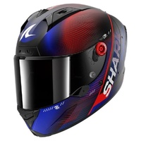 Shark Helmet Aeron Speed Tech Matte Blue Red