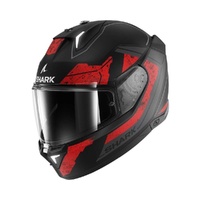 Shark Helmet Skwal I3 Rhad Matte Black Red