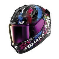Shark Helmet Skwal I3 Hellcat Black Blue + Visor