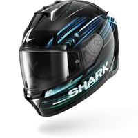 Shark Helmet Skwal I3 Light Bluer Black Blue Green
