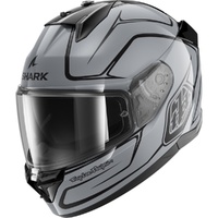 Shark Helmet D Skwal 3 Drone Silver Black Silver