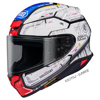 Shoei Helmet NXR2 Rx-78-02 Gundam TC-10