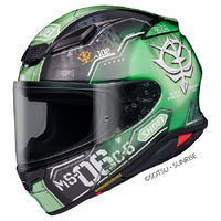 Shoei Helmet NXR2 Ms-06C-6 Zaku II TC-4