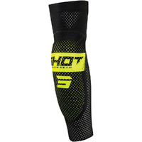 Shot Racing Gear Airlight 2.0 Black/Neon Yellow Elbow Guards