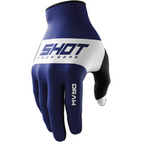 Shot Racing Gear Gloves 2026 Draw Sky Blue Kids 
