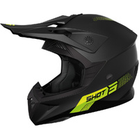 Shot Racing Gear Helmet 2026 Pulse Element Matte Neon Yellow 